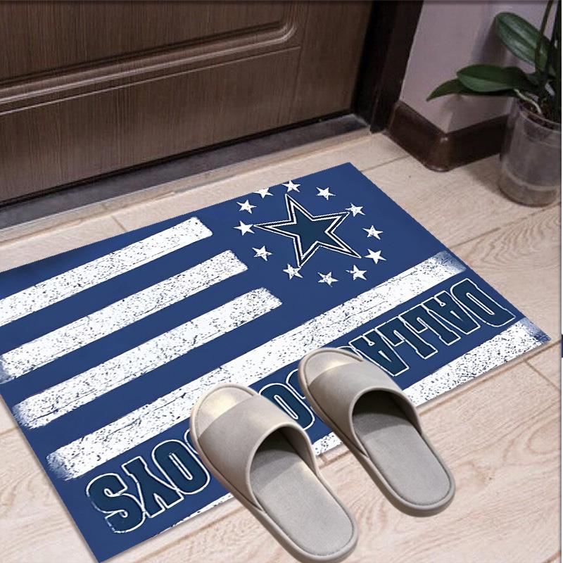 Dallas Cowboys Pattern Rug, Indoor/Outdoor Mat, for Picnic, Gameroom, Bedroom, Office, Living Room, Home Decor Carpet, Birthday Gift