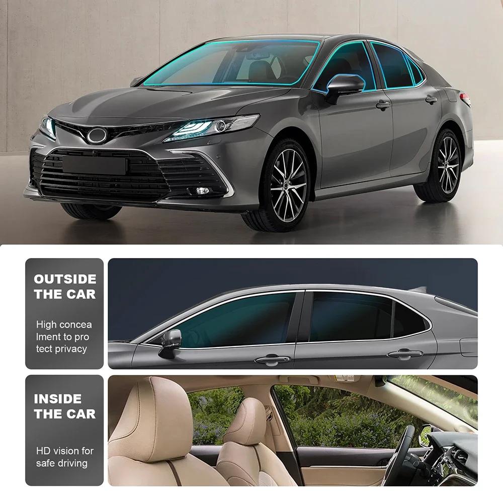 For Toyota Camry XV70 2018 2019 2020 2021 2022 2023 2024 Solar UV Protection Tint Front Rear Side Window Protective Film