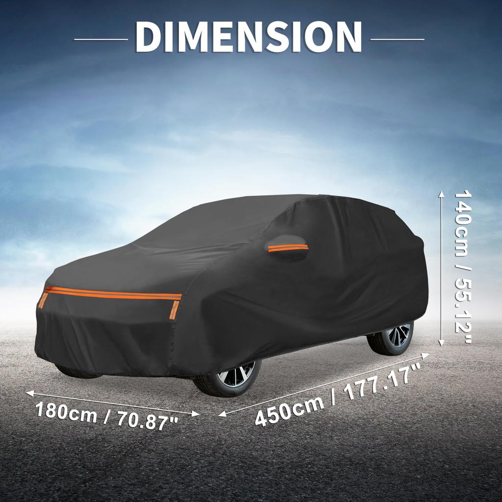 X AUTOHAUX CX30 Кузов Спанбонд Новая Водонепроницаемая Ткань Флис Поверхность Краски Дождь Автомобиль Град Ветер Веревка Сильный Ветер Сторона Ночная Безопасность Солнечный Ожог Замерзание