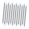 12x Extension Spring 0.047 Inch Steel Multipurpose 3/8 Inchx6-1/2 for Machinery