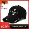 Автомобильная наклейка Tesla Четыре сезона Повседневная для Tesla Бейсболки Вышивка Мужчины Женщины Гонки Snapback Кепка от солнца На открытом воздухе Спорт Бег