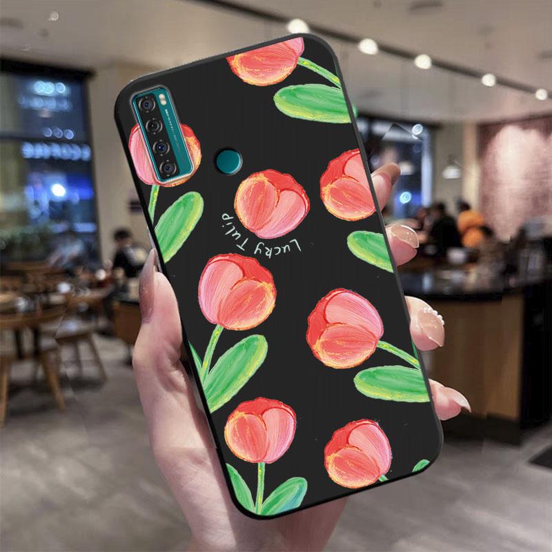 For TCL 20 SE 20 Pro 20B 20R 5G 20AX Case Shockproof Silicone Soft TPU Phone Case For TCL 20L Plus 20S Back Cover Bumper Fundas