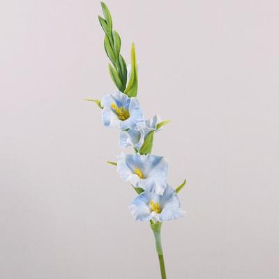 ПУ Искусственные Ветки Гладиолуса Флористическое Искусство Реалистичное Прикосновение Имитация Цветка Гладиолуса Ручная Работа Искусственные Цветы Декор для Дома Офиса