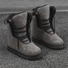 Модные Зимние Теплые Уличный Стиль Мужские мотоциклетные Ботинки Увеличивающие Рост Легкие Взрослый Мужчина Спортивная Повседневная Обувь Кроссовки A2