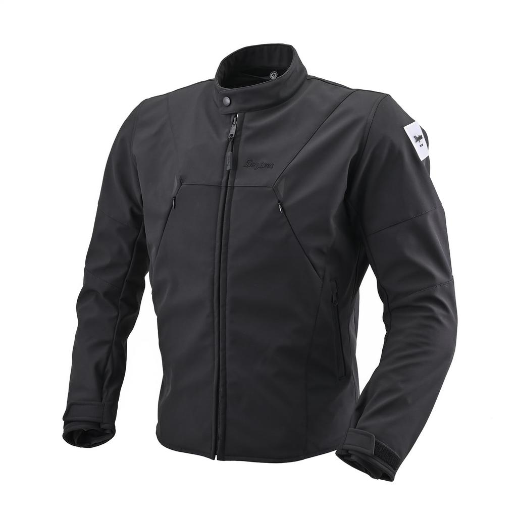 Daytona Motorcycle CE Soft Protector All Soft L Jacket, Spring, Autumn, Winter, Standard, Included, Windproof, Season, Riders, DJ-012, Men's, Black,