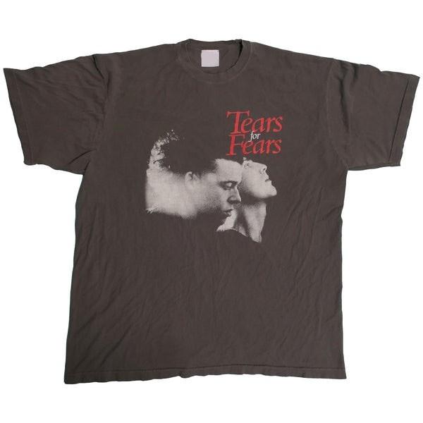 TEARS FOR FEARS SHOUT классическая черная футболка TE8084