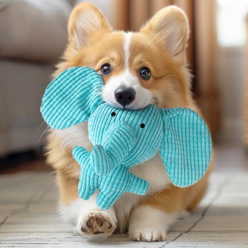 Забавная интерактивная игрушка для собаки, плюшевая пищалка, игрушки для питомцев, устойчивая к укусам собаки, для чистки зубов, креативная жевательная игрушка, товары для питомцев