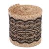 5 Rolls Beautiful Linen Lace Roll Lace Ribbon Christmas DIY Craft AccessoriesBlack