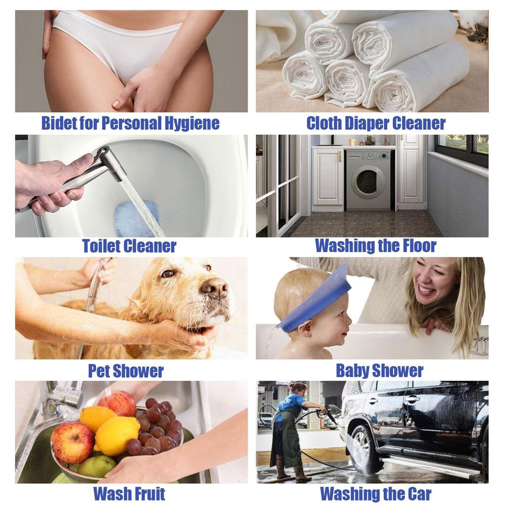 Туалет Ручной Биде Душевая Головка Душевая Головка Душевой Комплект Shatta Медный Клапан Ванная Комната Биде Распылитель Струйный Кран Держатель Шланга