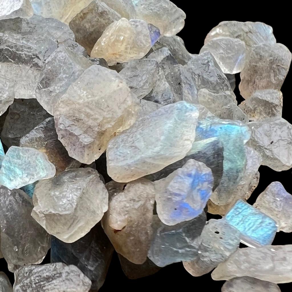 Multi Flashy Natural Labradorite Rough, Gemstone Raw, Rough Minerals Stone, 4-15 MM Size Rough. Labradorite Raw, Small Rough For Jewelry Making.