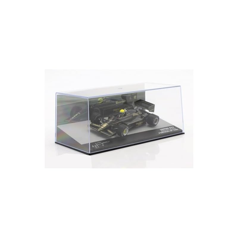 Altaya 1/43 масштаб Lotus Renault F1 97T 1985 Гран-при Португалии Айртон Сенна ATLAS литая модель автомобиля [Б/у]