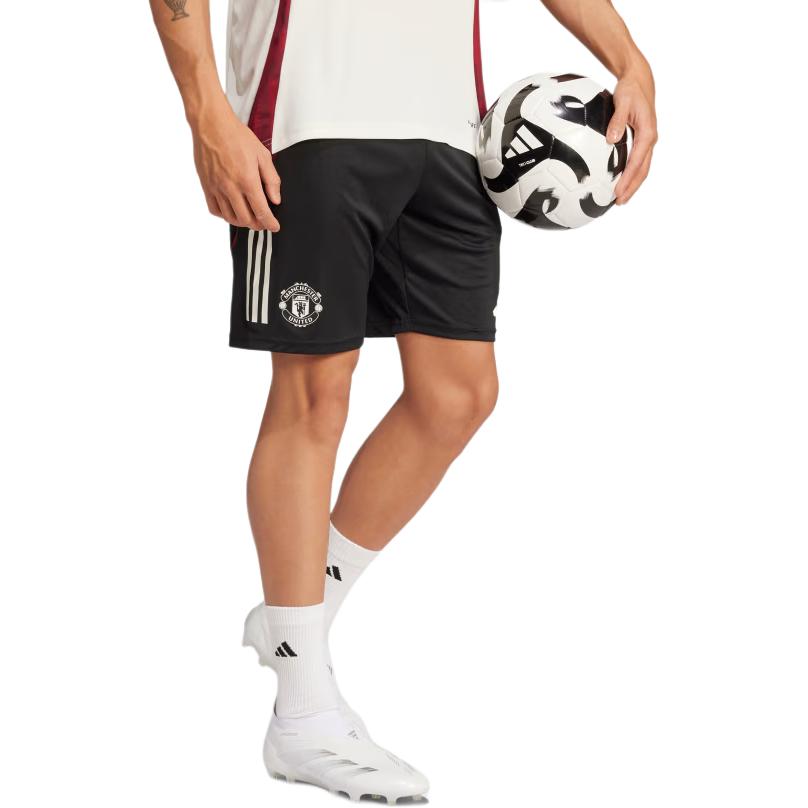 adidas Манчестер ЮнайтедШорты Tiro 24 FW24 Спортивные Мужские Черные JE3733