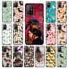 Чехол для телефона с изображением таксы, собаки, мопса, цветов, для OPPO A74 A94 5G A3S A5S A9 A12 A15S A52 A53 A53S A72 A73 2020 A91 5G, чехол