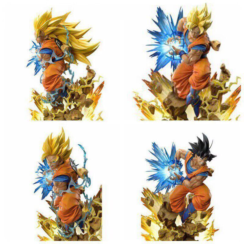 Аниме Dragon Ball Super Saiyan Сын Гоку Фигурки Действия ПВХ Модель Настольное Украшение Модные Игрушки Статуэтка Сюрприз Подарок Коллекционный