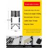 Huace Multifunctional Folding Stainless Steel Ladder