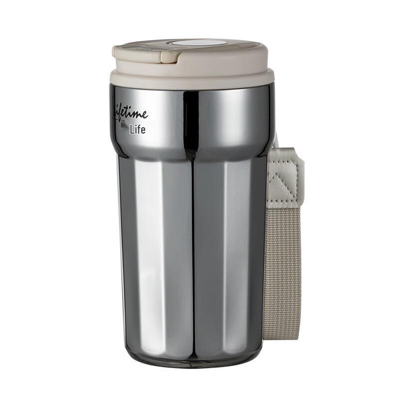 MRSIKEY 316 Stainless Steel Portable Insulated Coffee Cup
