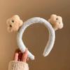 Cute Panda Plush Makeup Headband for Women – Cartoon Ear Design