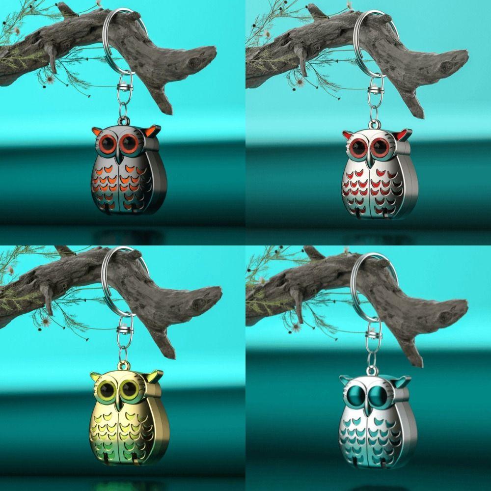 Пилка для ногтей Кусачки для ногтей Брелок Мини-кусачки для ногтей Сова Брелок для ключей автомобиля Подстригать ногти