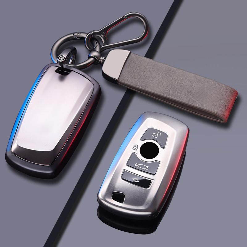 Metallic Gray Tpu For Bmw 1 2 3 4 5 6 7 Series M3 M4 M5 X1 X3 X5 F36 F25 F26 F30 F34 F10 F07 F20 F16 Remote Car Key Case Cover