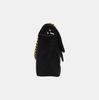 [Pre-Owned] GG Marmont Series Vintage Logo Chain Quilted Velvet Mini Crossbody Bag - Very Good #P6DIDQ