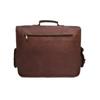 Винтажная мужская коричневая сумка-портфель для ноутбука из натуральной козьей кожи ручной работы