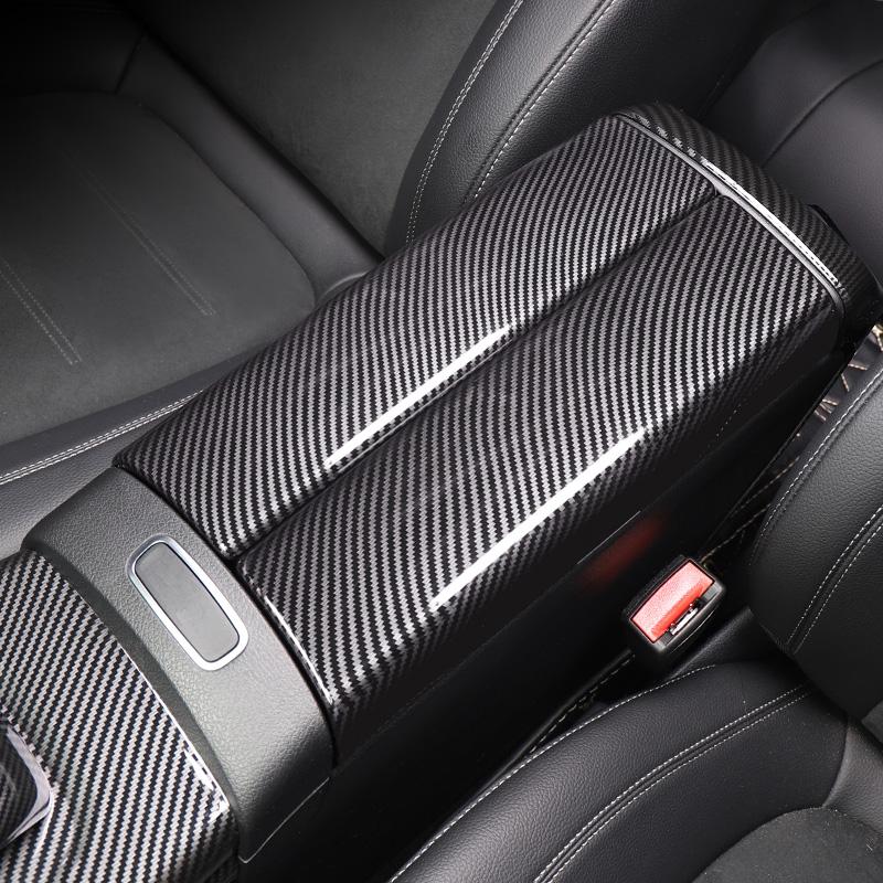 Для Mercedes Benz A Class W177 Накладка на панель центральной консоли, органайзер для подлокотника, наклейка