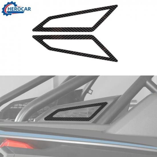 Carbon Fiber Air Vent Intake Frame Trim For Polaris RZR PRO XP Uitimate -25