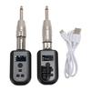 Wireless XLR Transmitter and Receiver 2.4GHz Rechargeable Microphone System for DJ Mixers Pedals