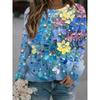 Winter 3D Print Colorful Flowers Sweatshirts Fashion Pullovers Women Streetwear Vintage Y2k Unisex Clothing Funny Girls Tops