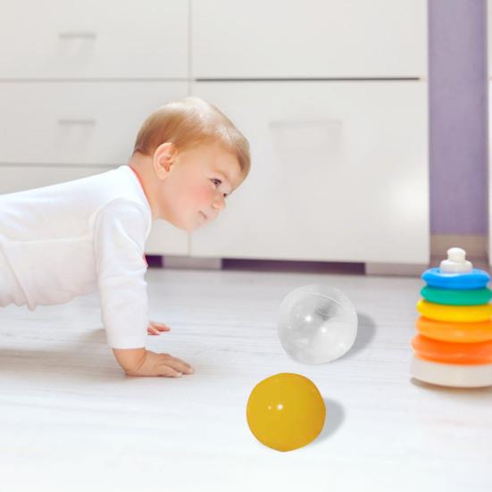 100 шт. Шарики для сухого бассейна Утолщенные Экологичные Гладкие Многоразовые Устойчивые к укусам Практические навыки