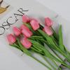 Tulip Simulation Flower, Fake Flower Prop, Plastic Material, Wedding Decoration, Living Room Bouquet Prop