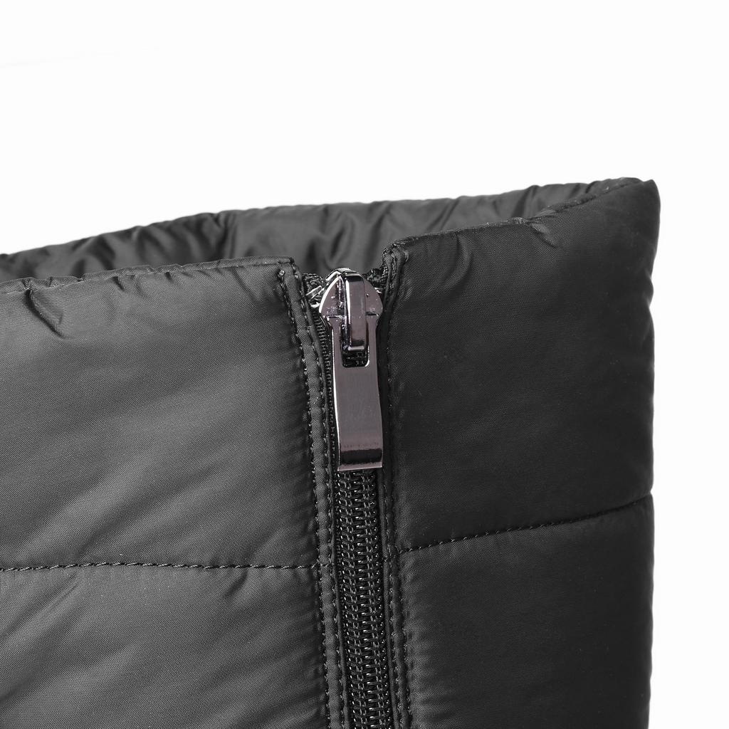 Q/Женские зимние ботинки на плоской подошве незаменимы зимой, поскольку они обеспечивают комфорт и тепло.. Длинные плюшевые сапоги большого размера из натуральной кожи.