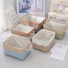 Storage Basket Home Supplies Sundries Sorting Basket Folding Linen Organizer Box Underwear Socks Toys Versatile Storage Baskets