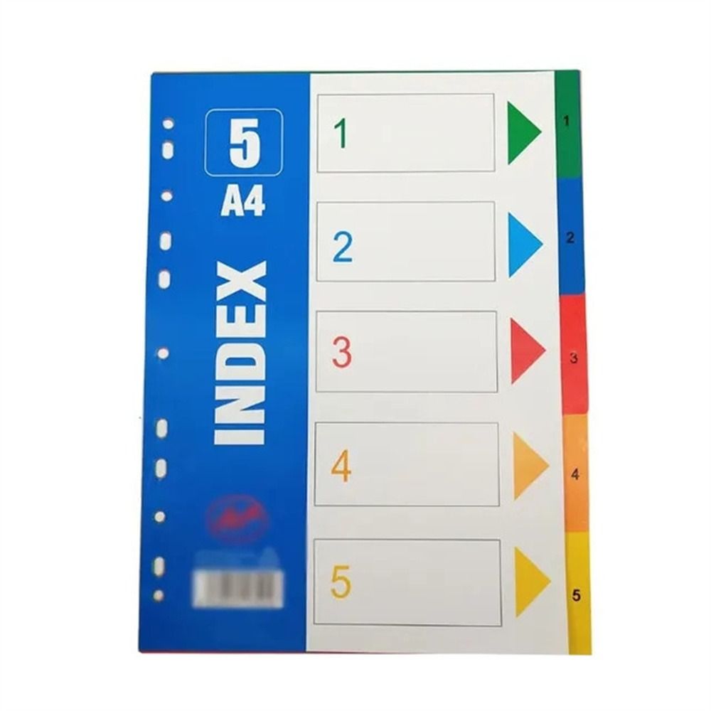 Разделитель индекса номеров страниц 5/10/12/20/31Страницы Разделители для скоросшивателей Разделители для отрывных листов Блокнот