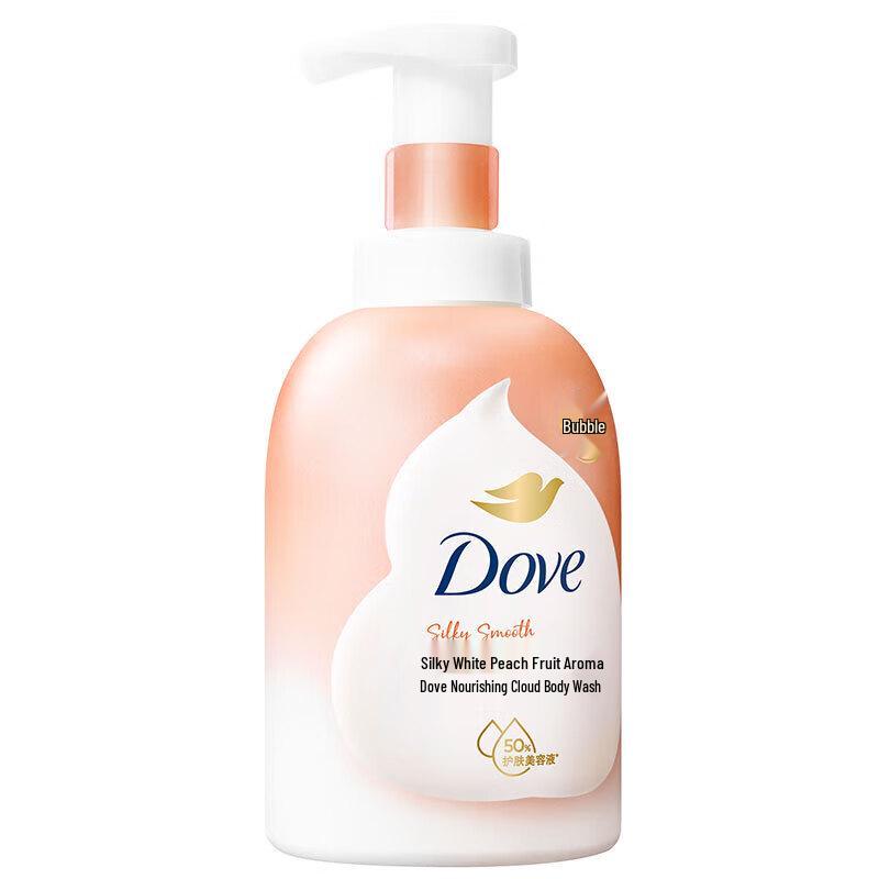 Dove Peach Scent Foaming Body Wash
