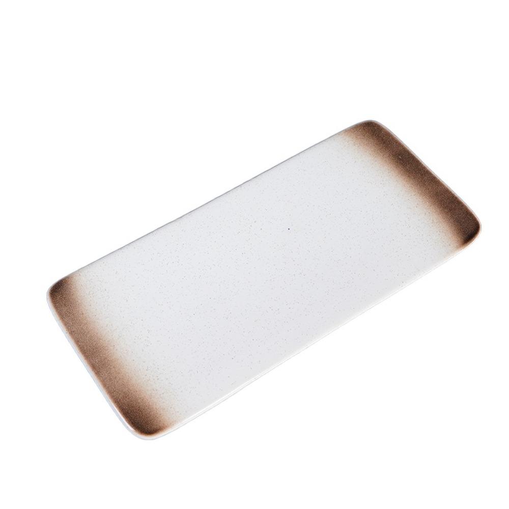 Керамическая тарелка для суши в японском стиле, изысканная десертная тарелка, плоские тарелки, ресторан