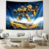 1pc Bumblebee and Optimus Prime1 Tapestry, Living Room, Bedroom, Office, Party Decor, Ideal Festive Gift