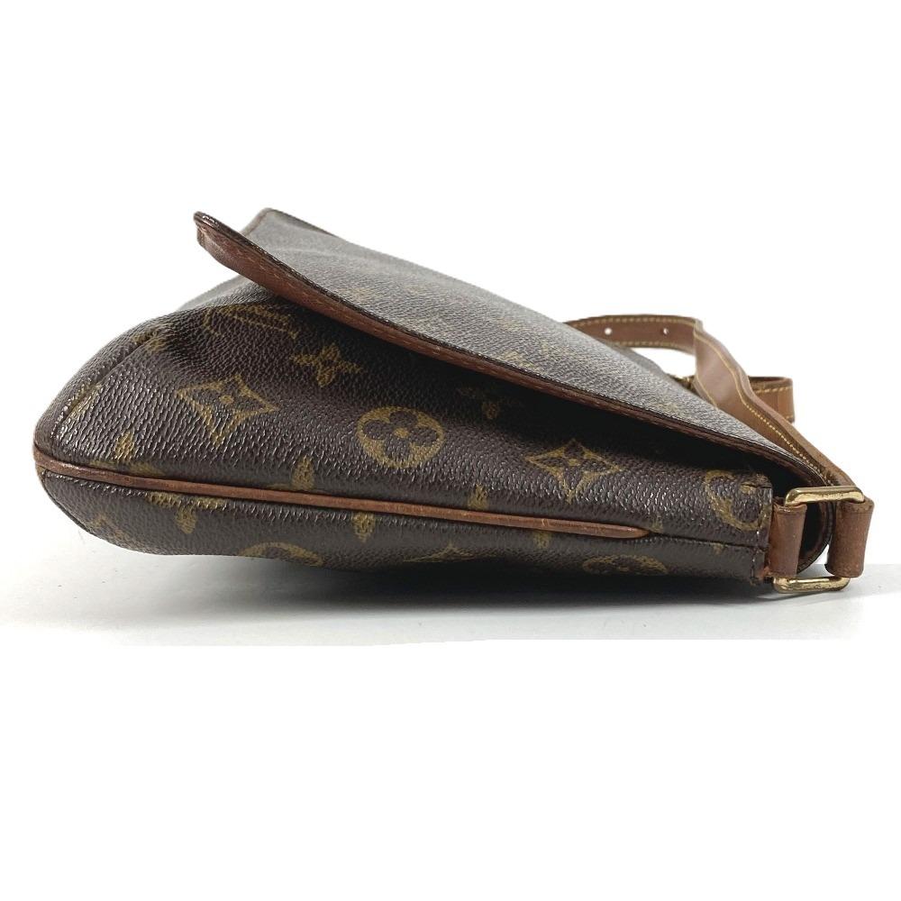 Louis Vuitton M51257 Monogram Musette Tango Short Shoulder Bag Canvas Brown