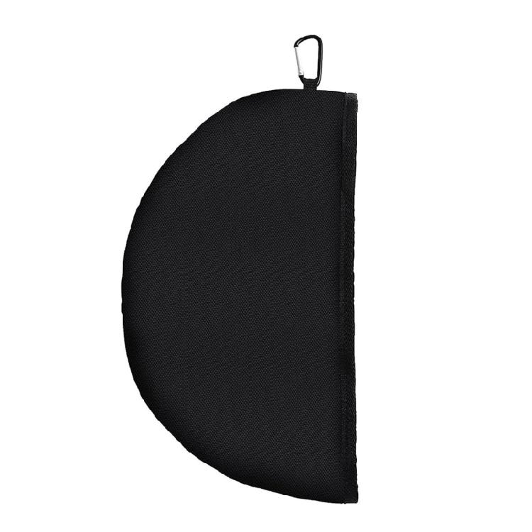 Disc Golf Cleaning Towel Case Cover with Metal Clip Flying Disc Cleaning Tools