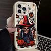 Чехол для телефона на Хэллоуин Черная кошка Ведьма для OnePlus 15 13 13T 12 12R 11 11R 10R 8T Nord CE Ace 2 3 4 5 6 Lite 4G 5G Мягкая задняя крышка