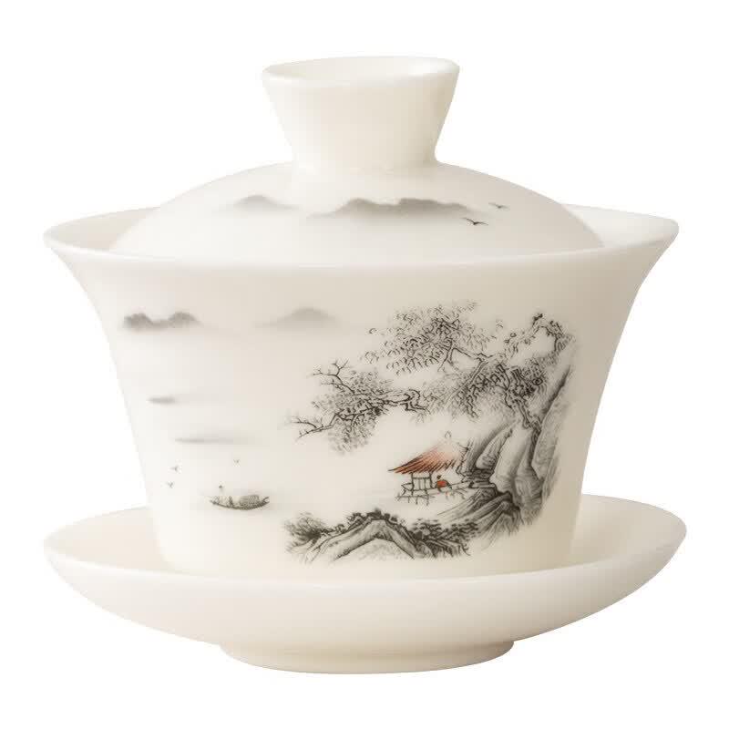 Youluo Ceramic Gaiwan Tea Cup