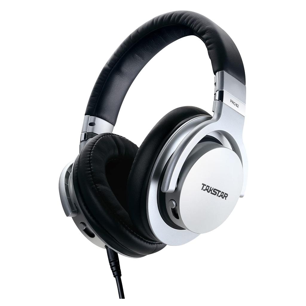 Профессиональные контрольные наушники Takstar PRO82 с гарантией японского агентства DTM для видеомонтажа, домашней записи, прослушивания и т. д.