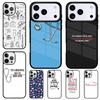 Чехол для телефона Nurse Stethoscope Heart Nursing Heartbeat Shockproof для iPhone 17 Air 16e 15 11 12 14 13 Pro Max Cover Coque