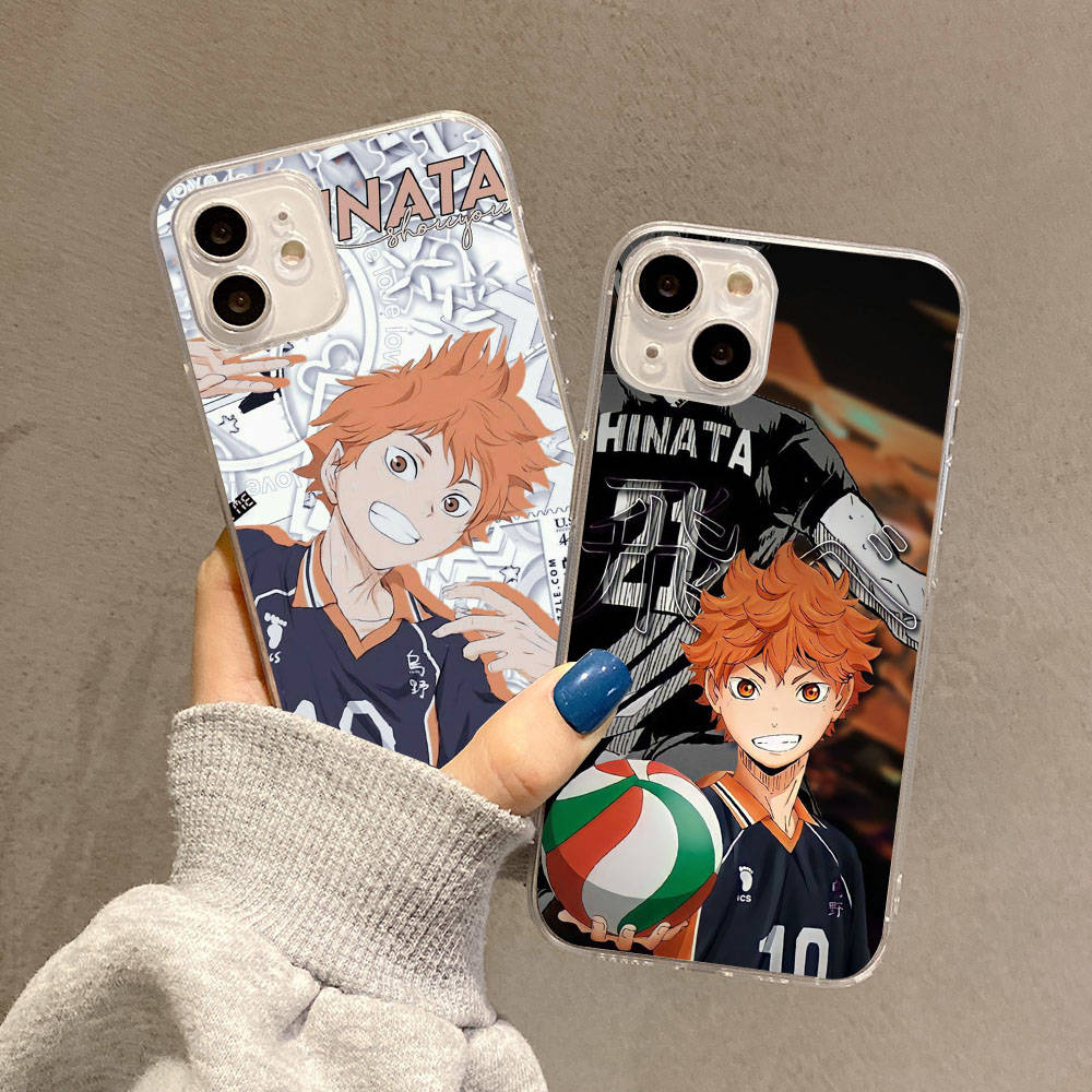 Чехол для Samsung A04 A14 A23 A34 A54 M23 M33 M52 M53 Realme 10 9 C30S C35 C55 VIVO Y02S Y21 Y51 X80 Pro Прозрачный чехол WI92 Haikyuu