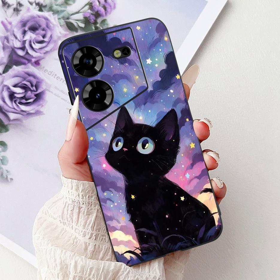 For Tecno Pova 5 Case LH7n Cute Fashion Pattern Cover Soft TPU Phone Cases For Tecno Pova 5 Pro LH8n Pova5 Pro Back Cover Bumper