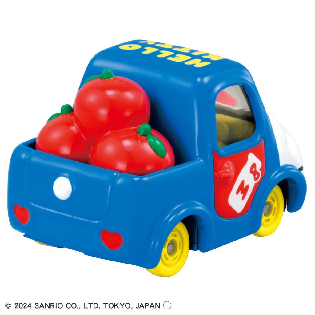 Takara Tomy Dream Tomica SP Hello Kitty 50th Anniversary Hello Kitty (Blue) Miniature Car Toy for Ages 3 and Up