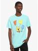 Губка Боб Квадратные Штаны Мужская Футболка FUN Acronym Новая XS, M, L, XL, 2XL, 3XL