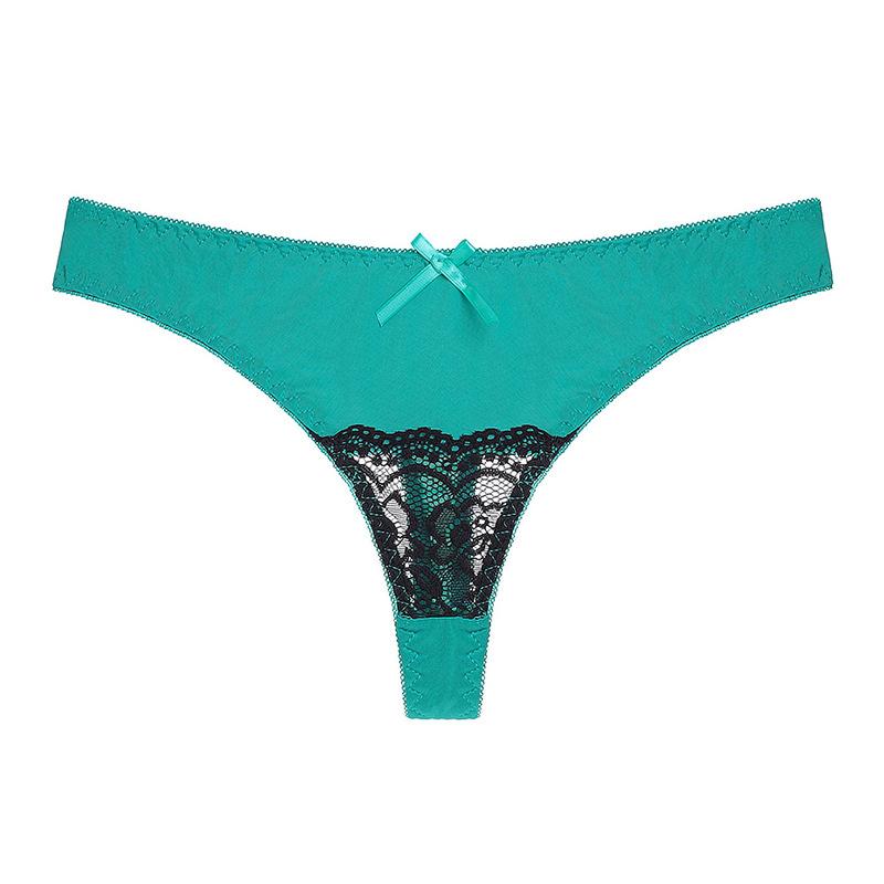 Lace Sexy T Panties Shorts Brief Underwear Women's Thong Fashionable Hot Spicy See Through Underpants