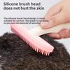 Rabbit Comb Silicone Small Pet Comb Cat Hair Comb Brush, Guinea Pig Hair Cleaning Beauty Care Tool Beauty Trimmer Pet Bath Comb