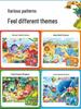 Развивающий мультяшный пазл для детей 3-6 лет, идеальный подарок для мальчиков и девочек из детского сада
